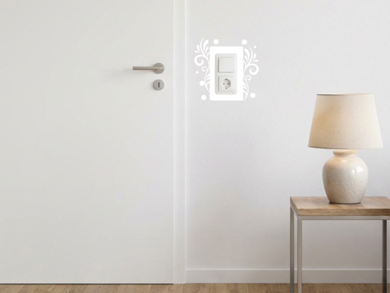 Preview: Steckdosentattoo Motiv 1