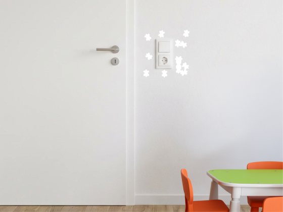 Preview: Steckdosentattoo Motiv 9 Puzzle