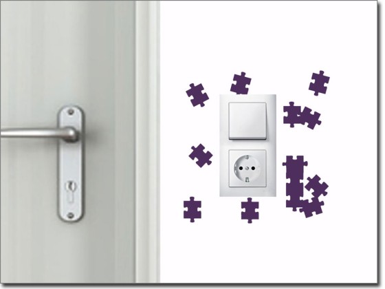 Preview: Steckdosentattoo Motiv 9 Puzzle Preview: Steckdosentattoo Motiv 9 Puzzle