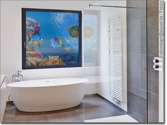 Preview: Glasprint unter Wasser Preview: Glasprint unter Wasser