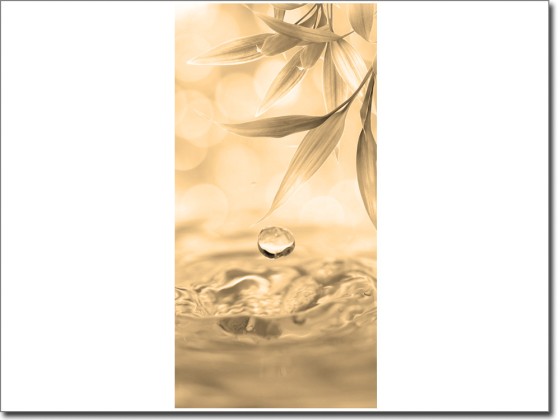 Preview: Türfolie Wassertropfen Preview: Türfolie Wassertropfen