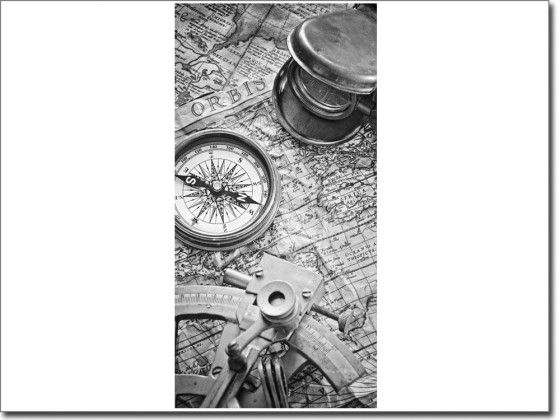 Preview: Türposter Kompass