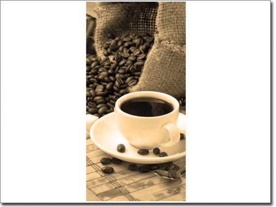 Preview: Türfolie Kaffeetasse Preview: Türfolie Kaffeetasse