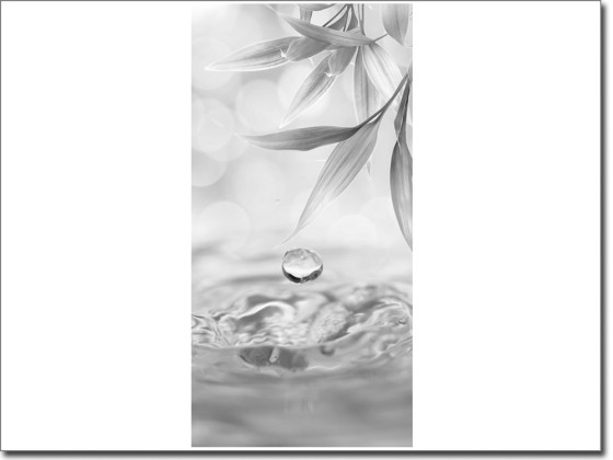 Preview: Türfolie Wassertropfen Preview: Türfolie Wassertropfen