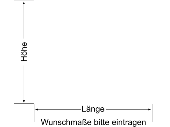 Preview: Türdekorfolie Streifen 5/5 cm