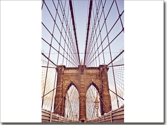 Preview: Türposter Brooklyn Bridge