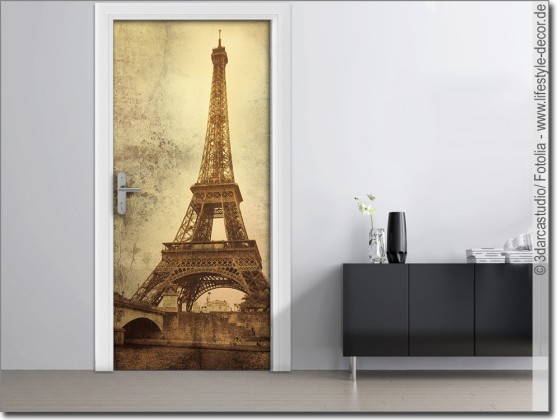 Preview: Türfolie Eiffelturm