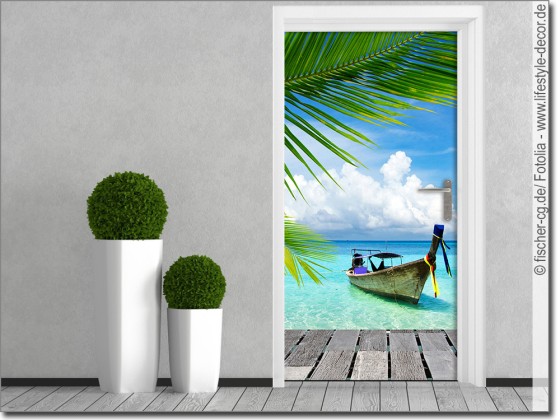 Preview: Türsticker Karibik