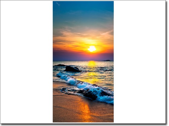 Preview: Türdekor Sonnenuntergang Preview: Türdekor Sonnenuntergang