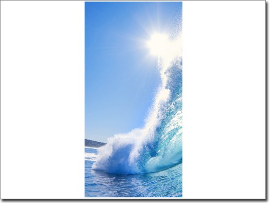 Preview: Türaufkleber Welle