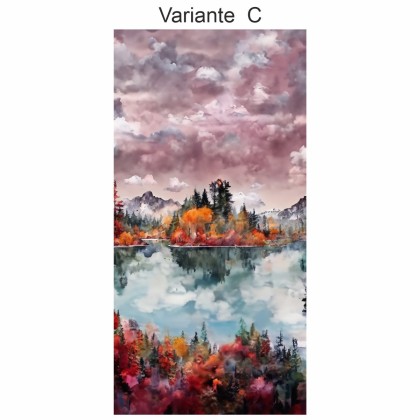 Preview: Türposter Aquarelle Landschaft (in 7 Varianten erhältlich)