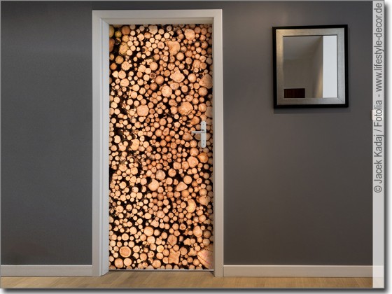 Preview: Türposter Baumstämme Preview: Türposter Baumstämme