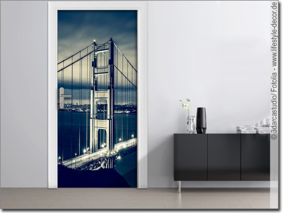 Preview: Türposter Golden Gate Bridge