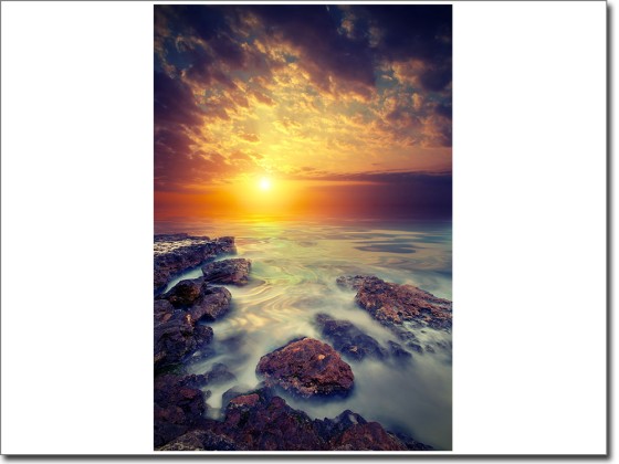 Preview: Türposter Meer am Abend Preview: Türposter Meer am Abend