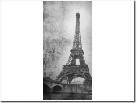 Türsticker des Eiffelturms in Paris