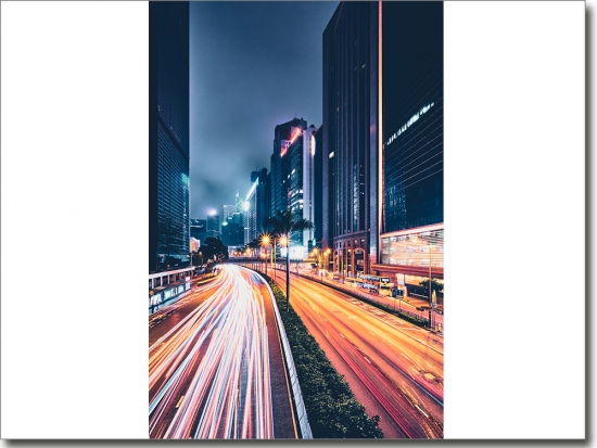 Preview: Türposter Hong Kong bei Nacht Preview: Türposter Hong Kong bei Nacht
