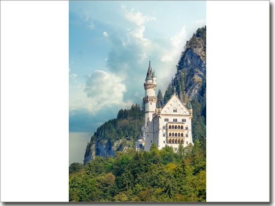 Preview: Türfolie Schloss Neuschwanstein