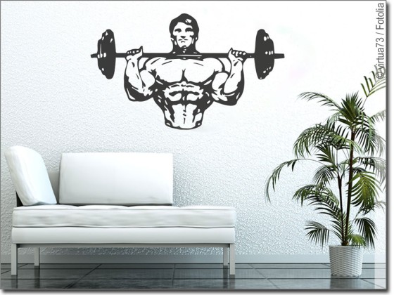 Preview: Wandtattoo Bodybuilder Preview: Wandtattoo Bodybuilder