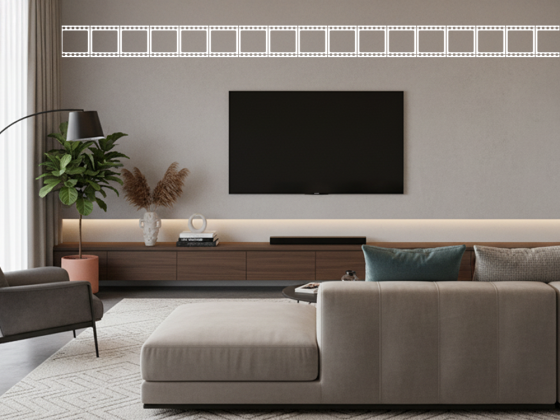 Preview: Wandaufkleber Filmstreifen