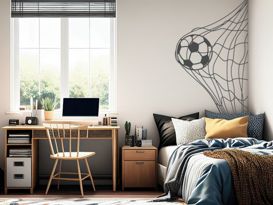 Preview: Wandaufkleber Fußball