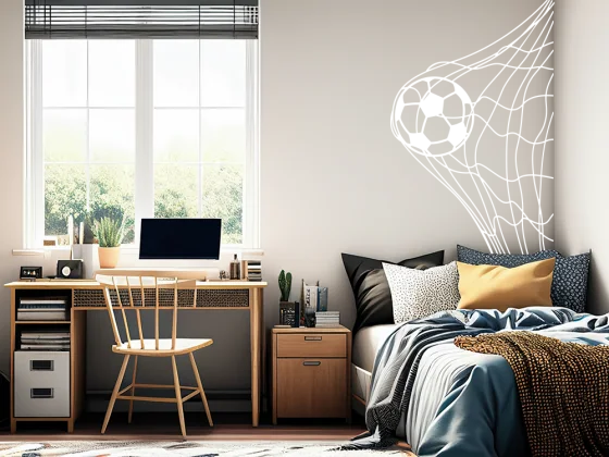 Wandaufkleber Fußball