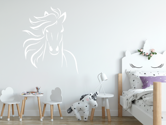 Preview: Wandaufkleber Galoppierendes Pferd