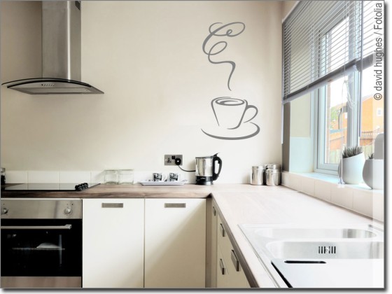 Preview: Wandtattoo Kaffeetasse