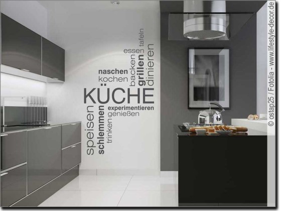 Preview: Wandworte Küche Preview: Wandworte Küche