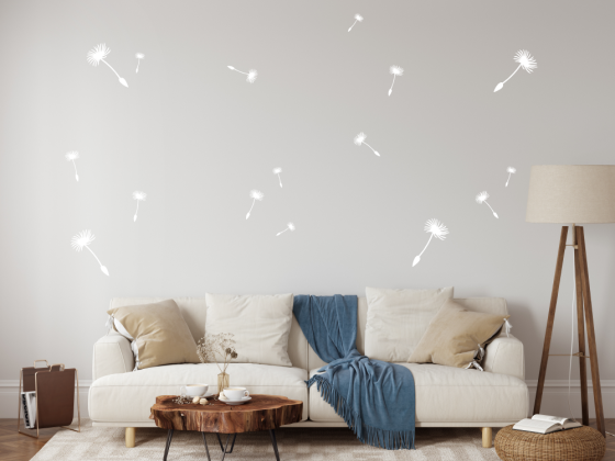 Preview: Wandaufkleber Pusteblume