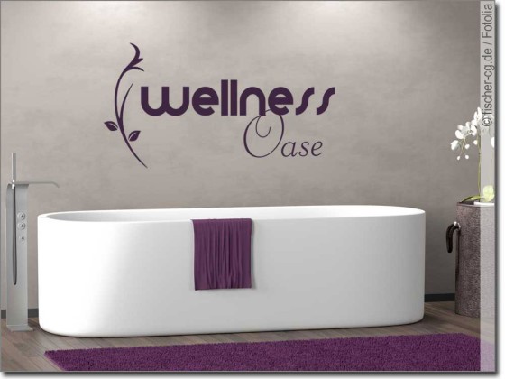 Preview: Wandtattoo Wellness Oase Preview: Wandtattoo Wellness Oase