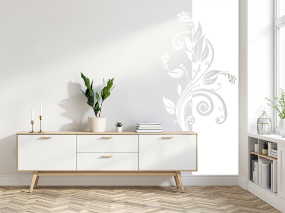 Preview: Wandbanner Blüte