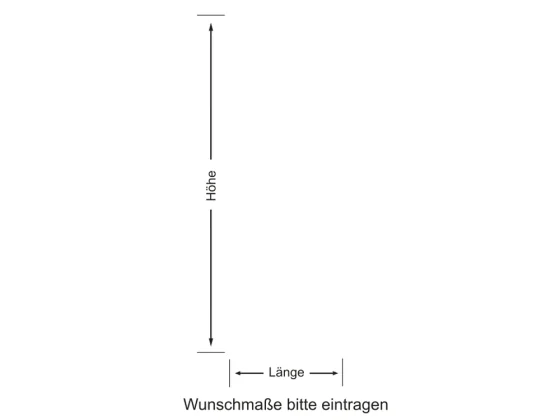 Wandbanner mit verschiedenen Cocktails - Ansicht Farbauswahl