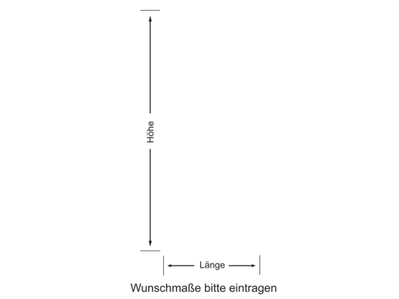 Preview: Wandbanner mit verschiedenen Kaffeespezialitäten - Ansicht Farbauswahl