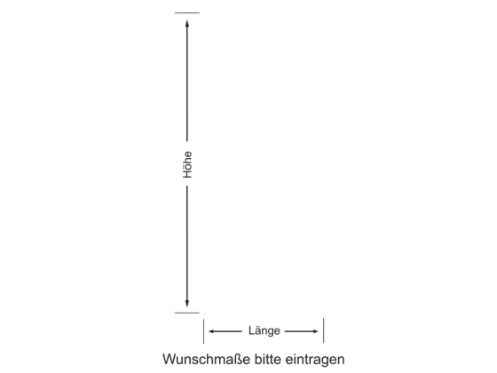 Wandbanner mit verschiedenen Kaffeespezialitäten - Ansicht Farbauswahl