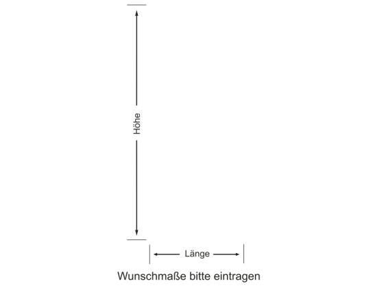 Preview: Wandbanner mit Text Lebe deinen Traum - Ansicht Ausrichtung mit Farbauswahl