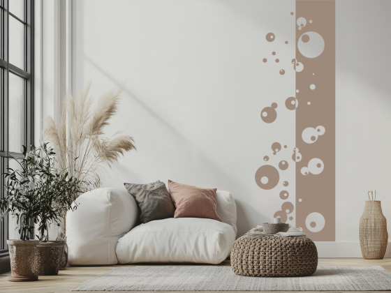 Preview: Wandbanner Moderne Kreise