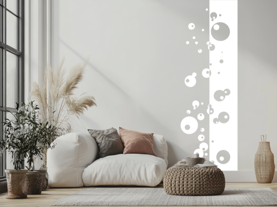 Preview: Wandbanner Moderne Kreise