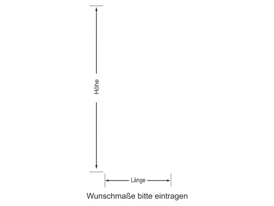 Wandbanner mit verschiedenen Nudelsorten - Ansicht Farbauswahl