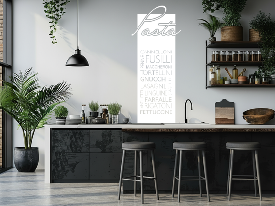 Preview: Wandbanner Pasta