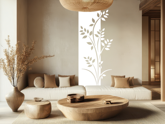 Preview: Wandbanner Pflanze