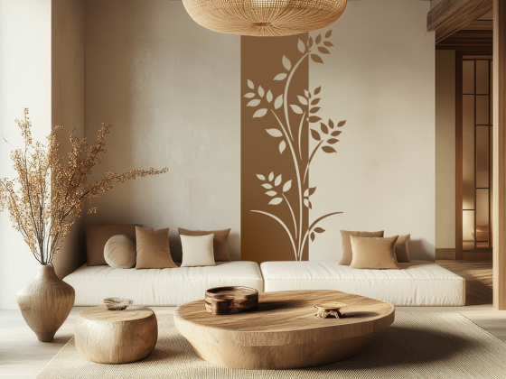 Preview: Wandbanner Pflanze