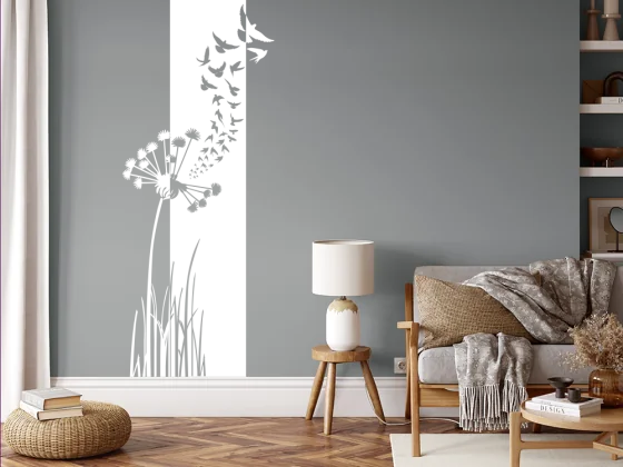 Wandbanner Pusteblume