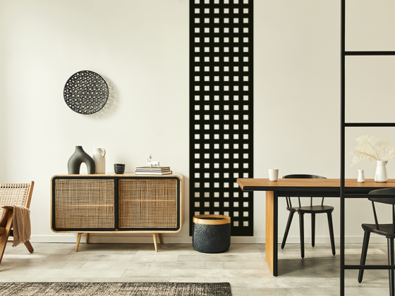 Preview: Wandbanner Quadrate