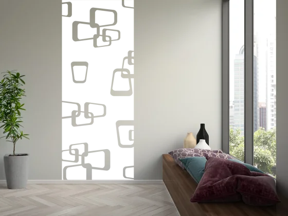 Wandbanner Retromuster