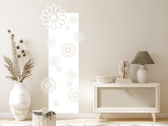 Preview: Wandbanner Sommer Blumen