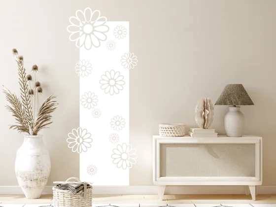 Wandbanner Sommer Blumen