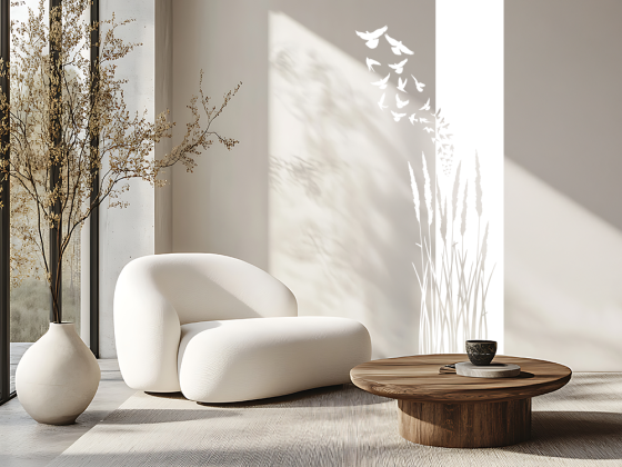 Preview: Wandbanner Sommergras