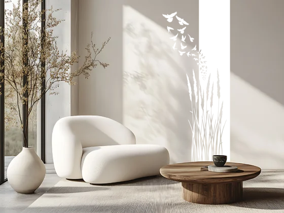 Wandbanner Sommergras