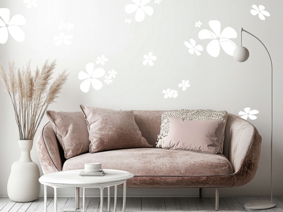 Preview: Wandmotiv Dekoblume