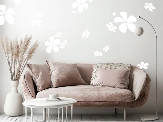Wandmotiv Dekoblume
